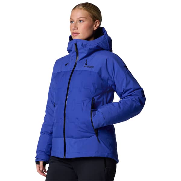 Veste de ski COLUMBIA WILDCARD IV DOWN JACKET W CLEMATIS BLUE