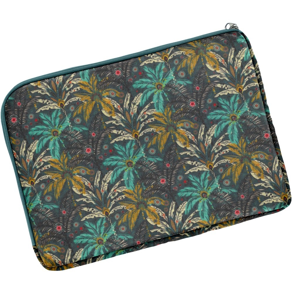 Pochette Ordinateur 13 Pouces Palmia Emeraude