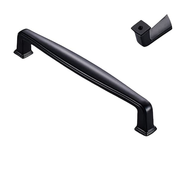INF Skåpdørhåndtak i aluminium - Moderne stil, 128 mm hullsenteravstand  Model 1