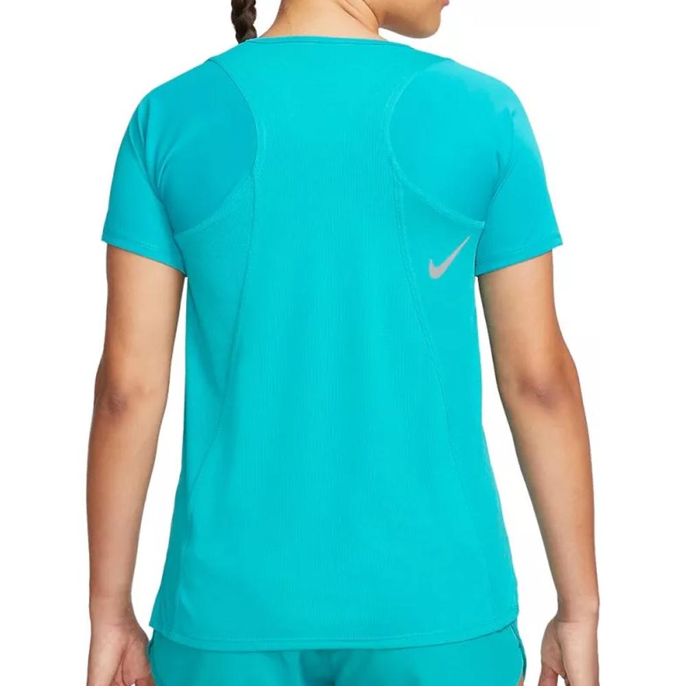 Nike T-shirt Bleu Femme Nike Race Top
