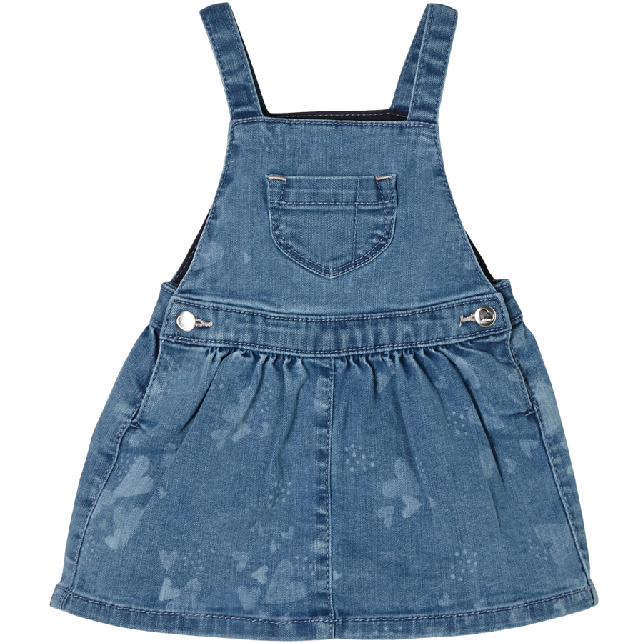 s.Oliver Latzkleid blue stretched denim
