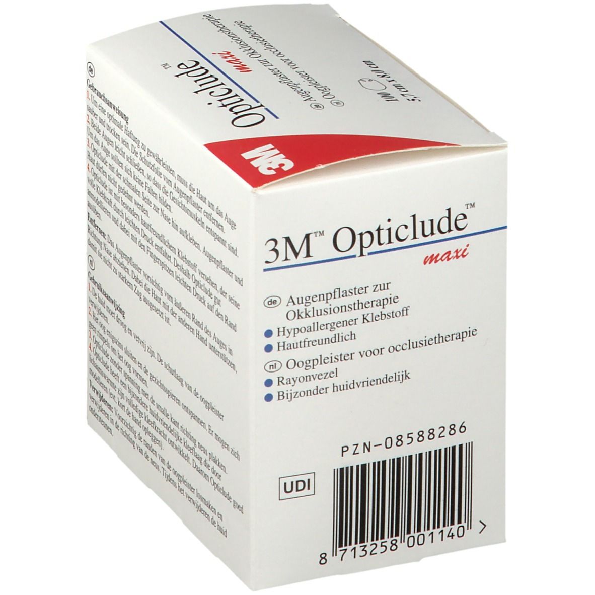 3M™ Opticlude™ Standard Hautfarben maxi