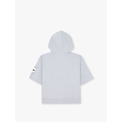 7 DAYS Active Organic Short Sleeve Hættetrøje, Heather Grey, XL