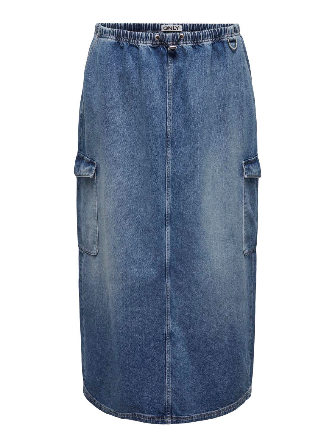 CARSTELLA Jeansrock Medium Blue Denim