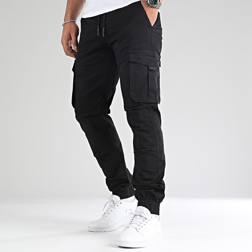 Pantalon Cargo Regular Fit 0219 Noir