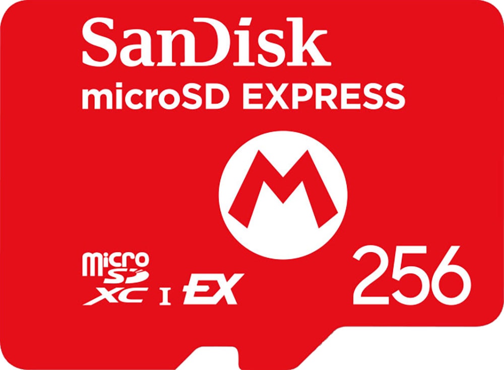 Nintendo Switch 2 Speicherkarte »microSDXC EXPRESS 256 GB (Mario Design)« (256 GB )