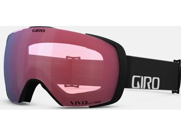 Giro Contact Vivid, Enkelt objektiv, Sort, Mænd, Sfærisk linse, Polykarbonat, Sort