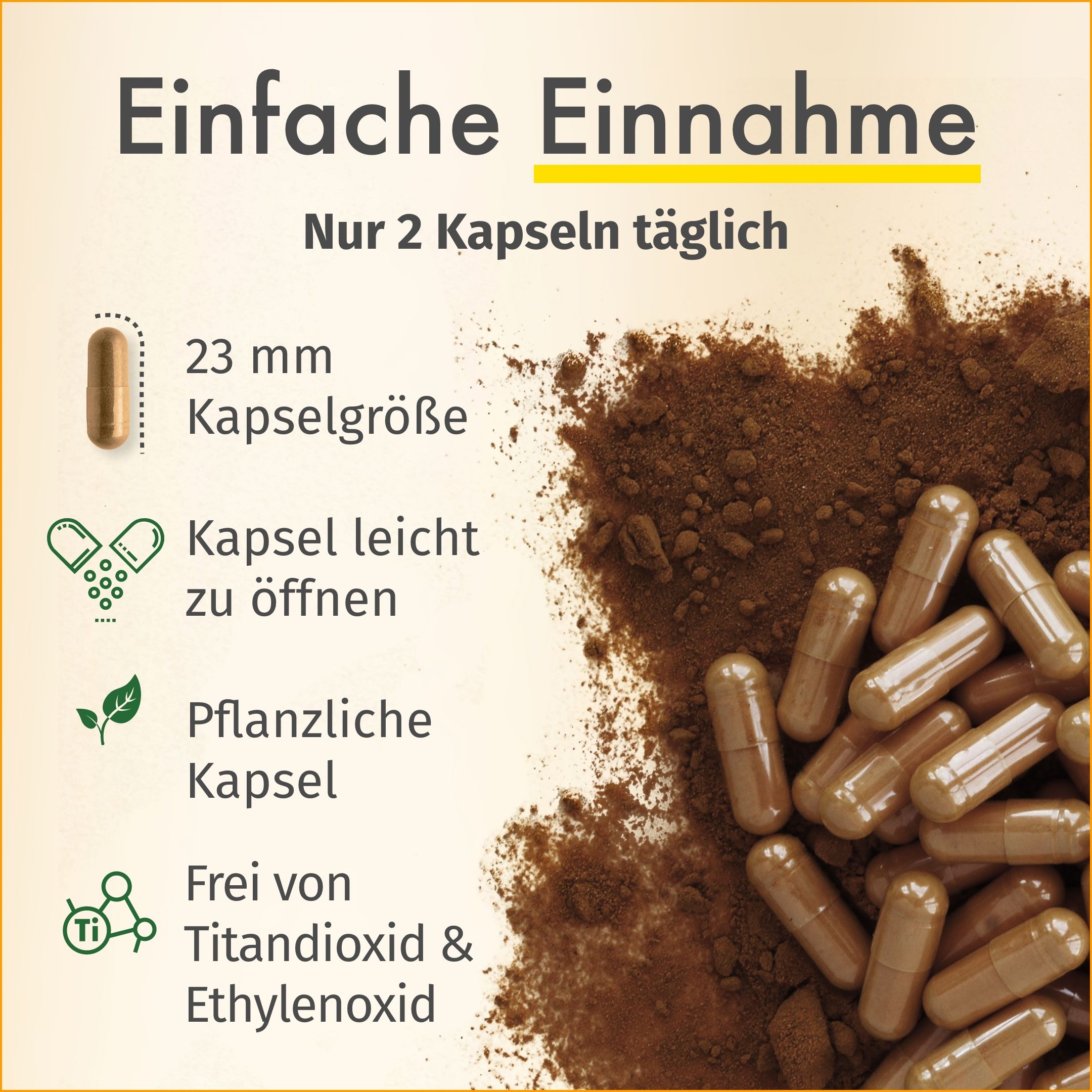 GREEN NATURALS Cordyceps mg sinensis hochdosiert vegan