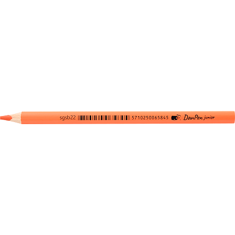 Danpen junior jumbo farveblyant - orange