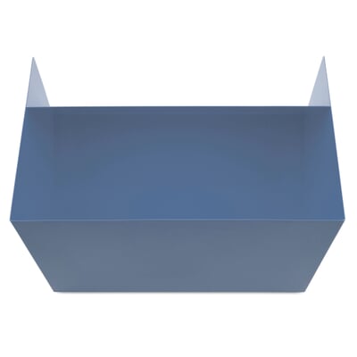 Wandkonsole Schlund, RAL 5014 Taubenblau