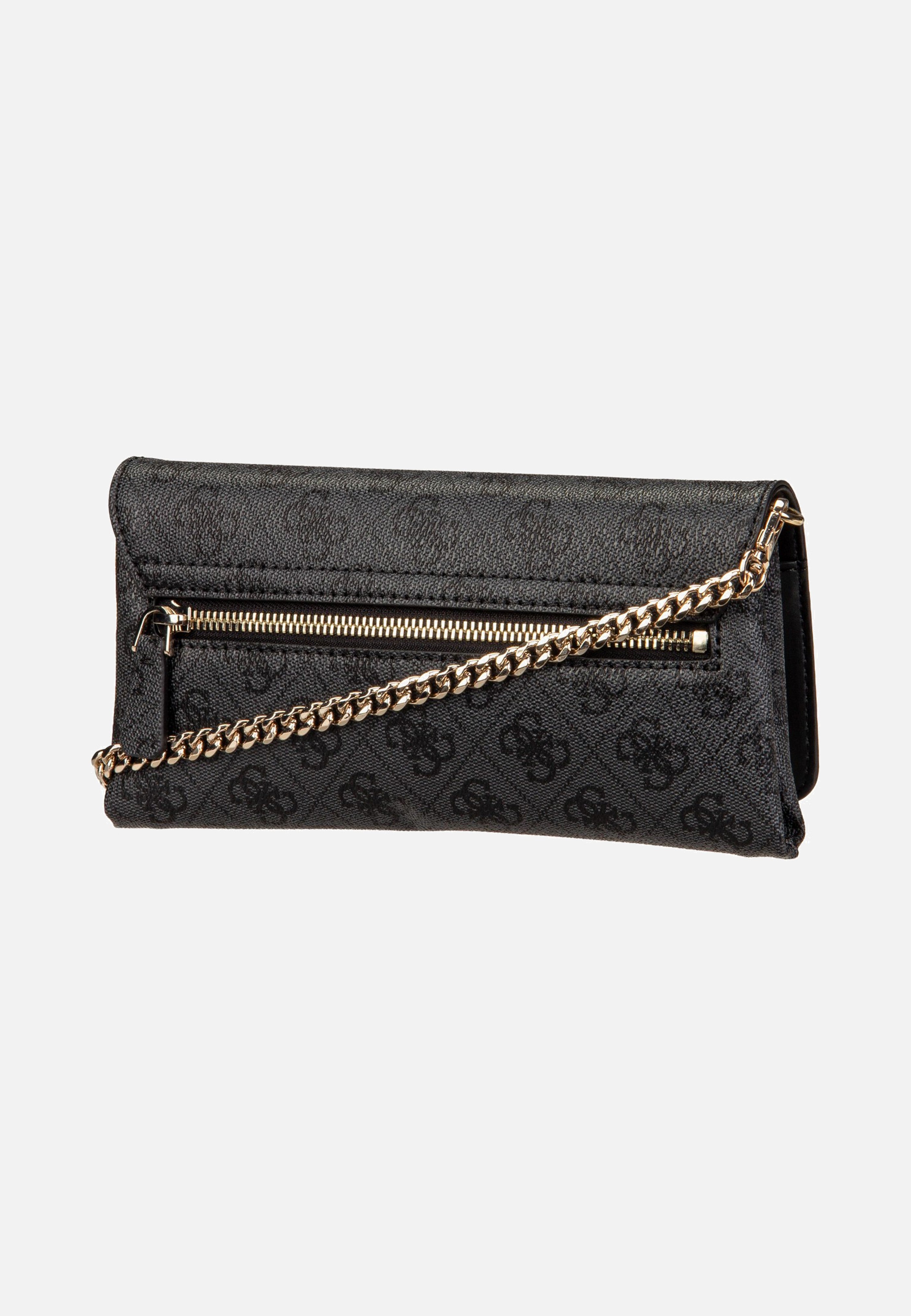 Noelle II Xbody Flap Organizer Coal Logo - Clutch