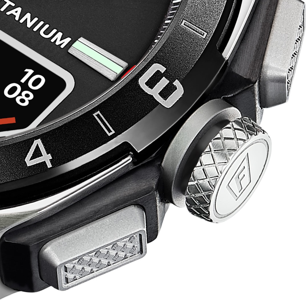 Festina Connected D Titan Schwarz / Rot Ø 44 mm