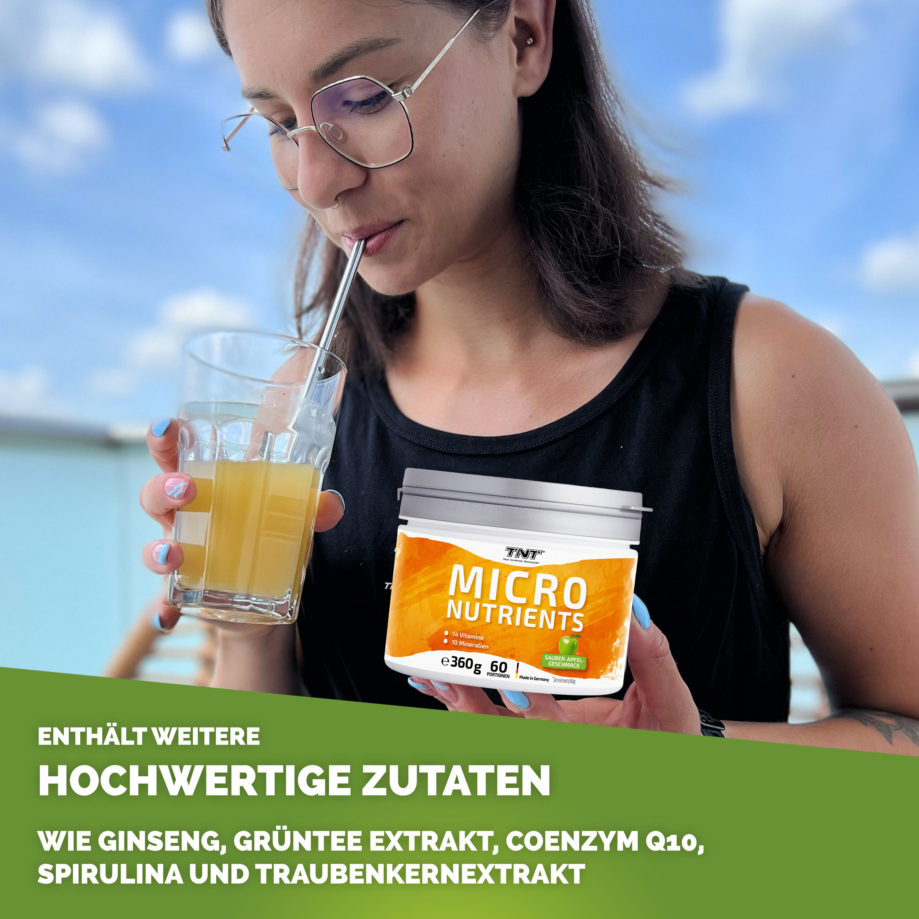TNT Micronutrients 24 wichtige Vitamine und Mineralien und Nährstoffe