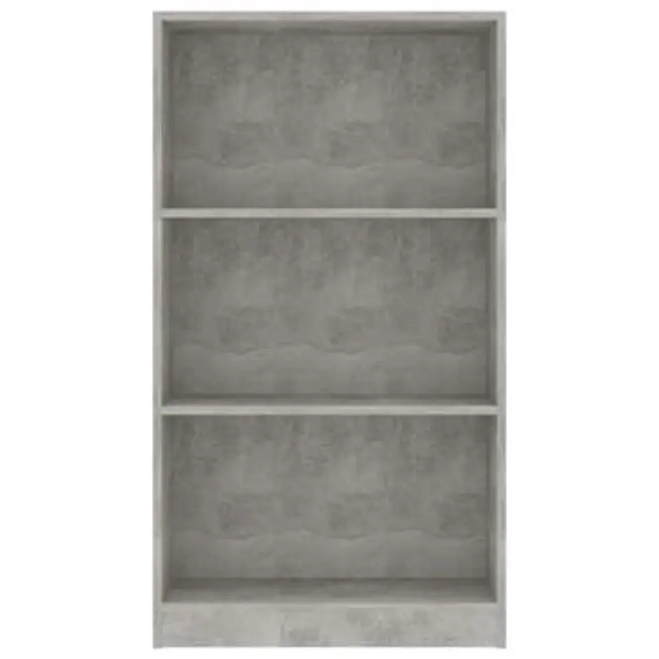 vidaXL - Boekenkast - Grijs - Bewerkt hout - 60 x 24 x 109 cm