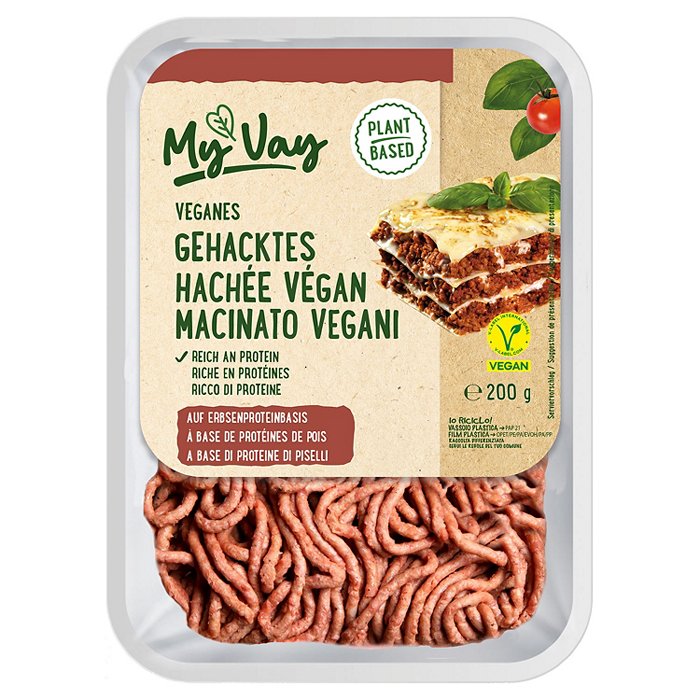MY VAY Veganes Hack gegart 200 g
