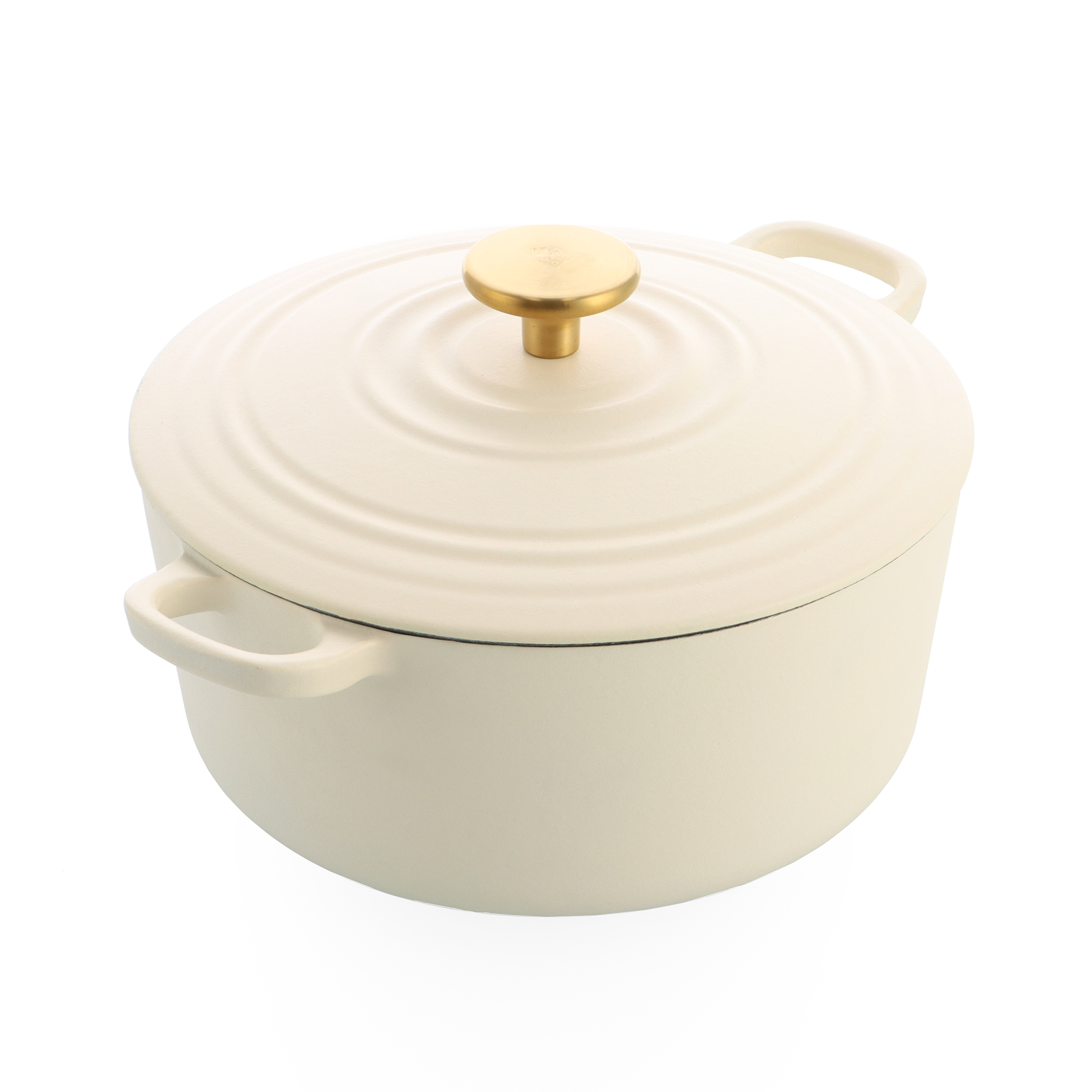 Bourgogne braadpan 24cm/4.2L Cream White