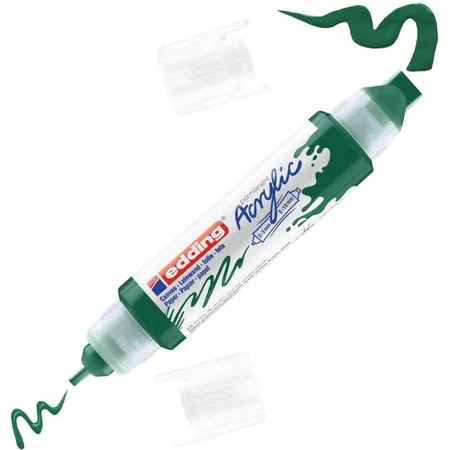 edding 5400 Acryl 3D Double Liner moosgrün