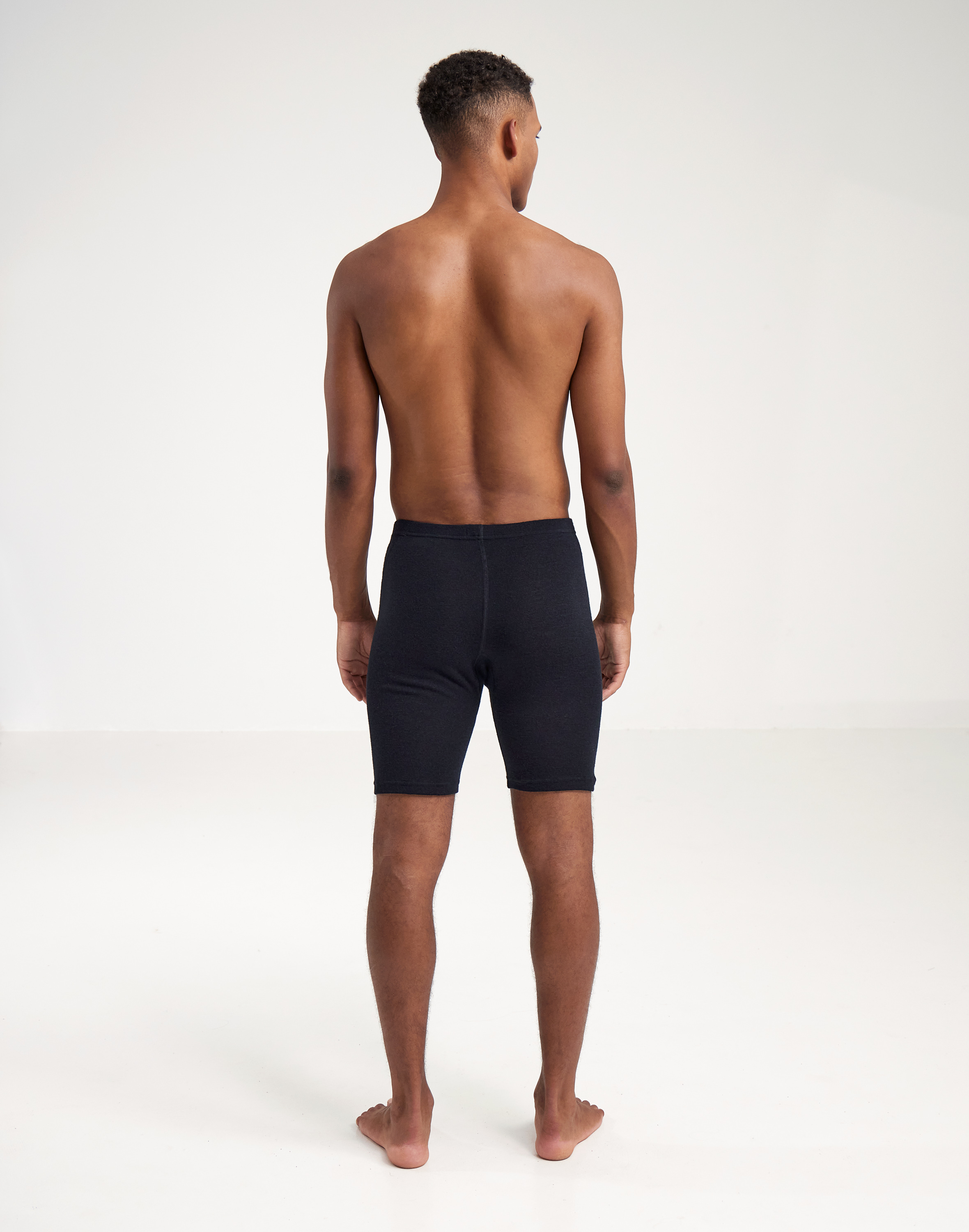 Lange boxershort van merinowol met gulp voor heren (3 stuks)