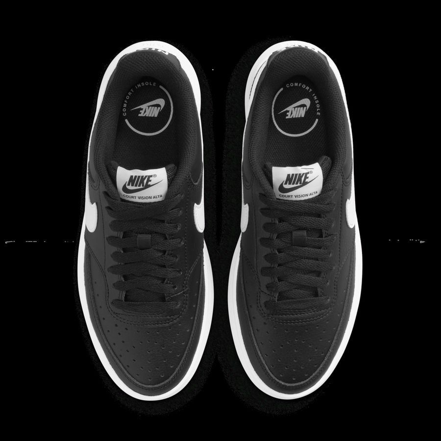 Nike Court Vision Alta Women's Shoe BLACK/WHITE