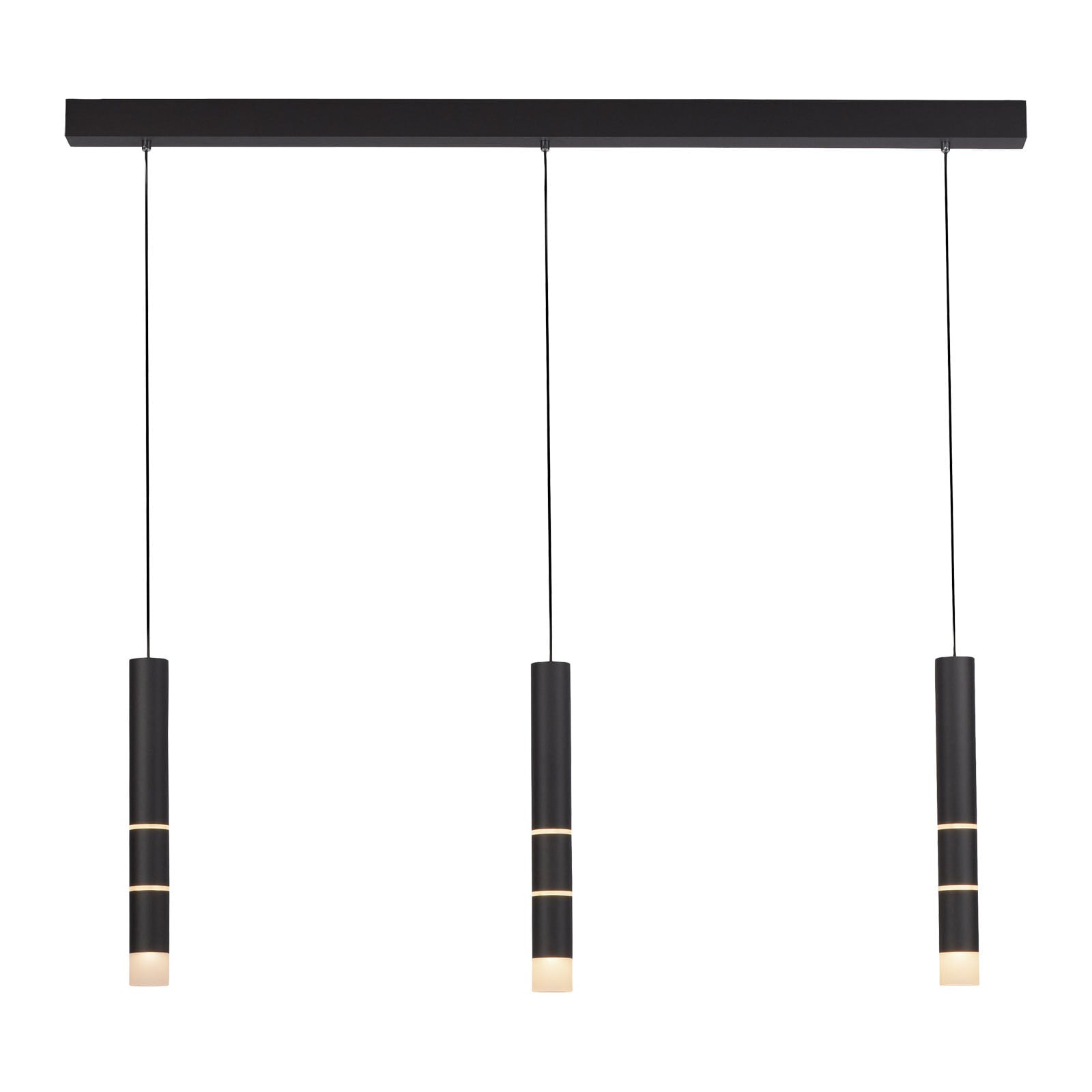 Paul Neuhaus LED Balkenpendel PURE-VEGA 120 cm schwarz