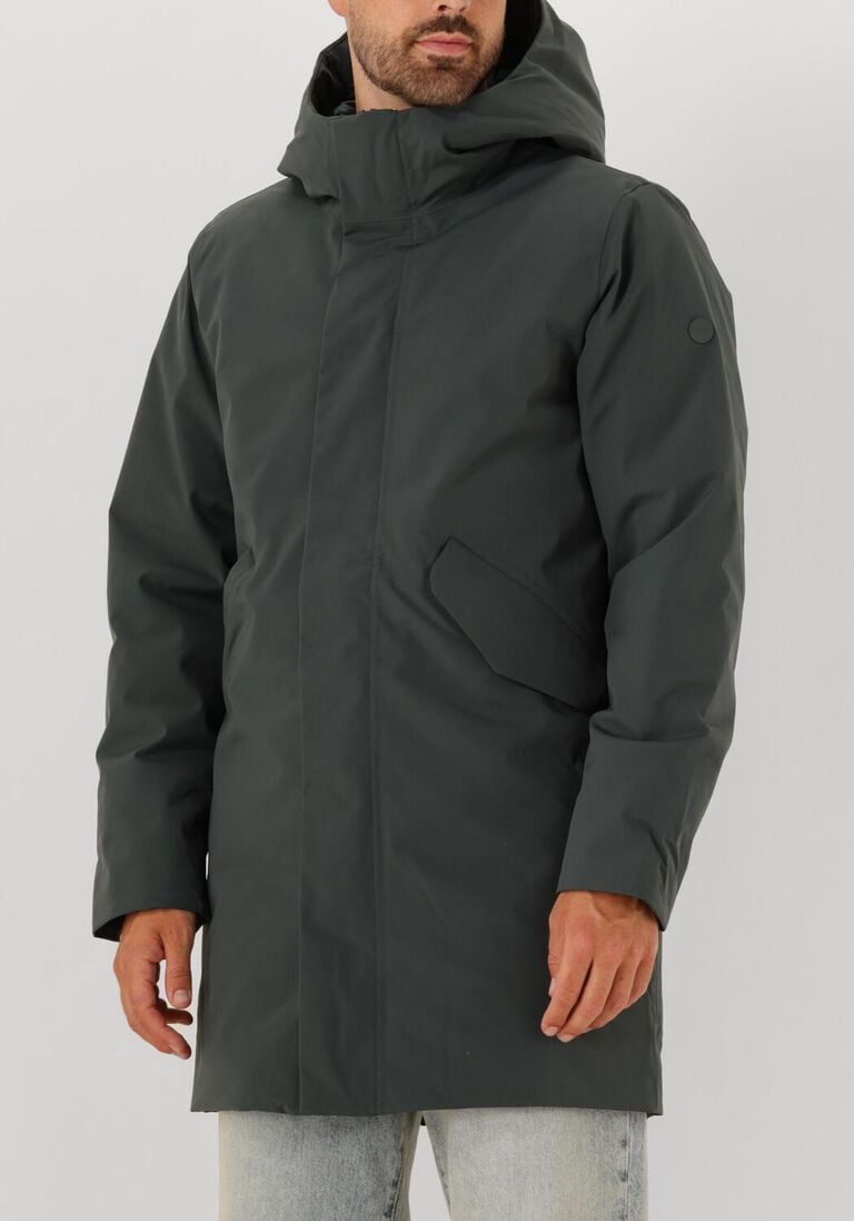 donkergroene elvine parka's hjalmar