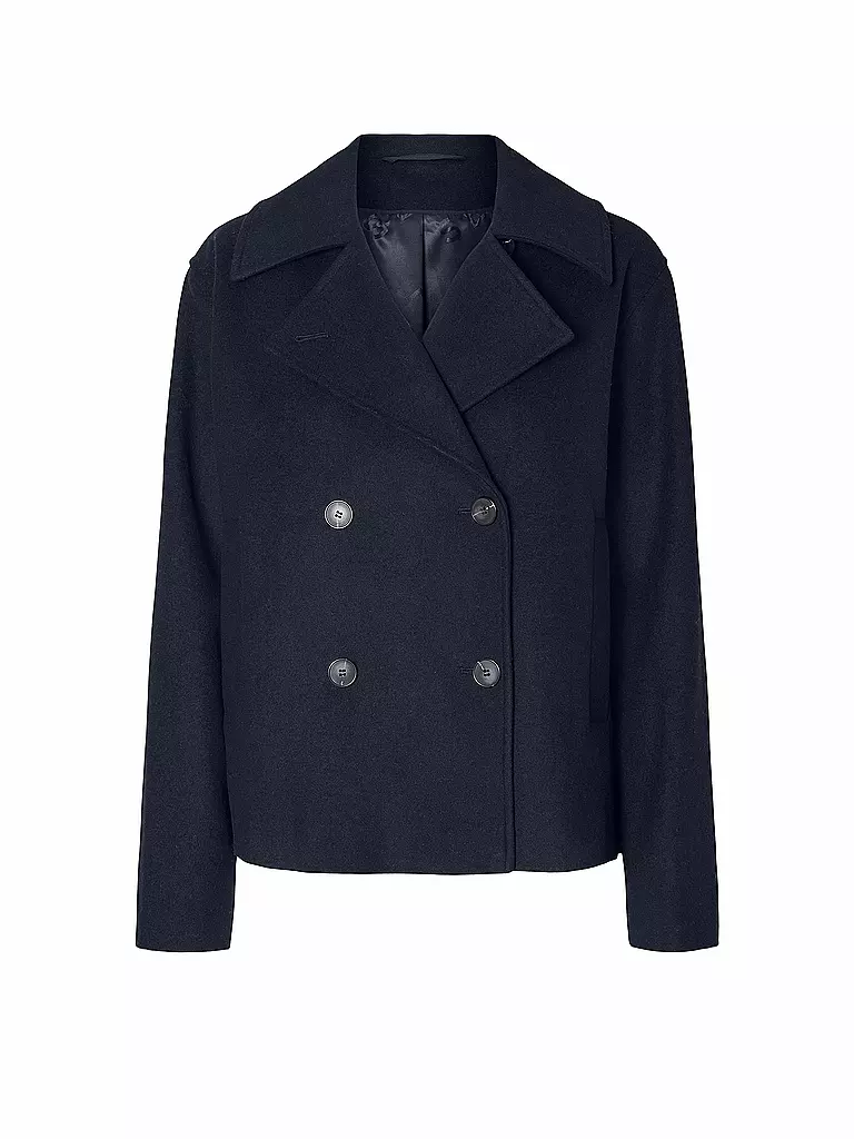 SELECTED FEMME Wolljacke SLFALMA dunkelblau
