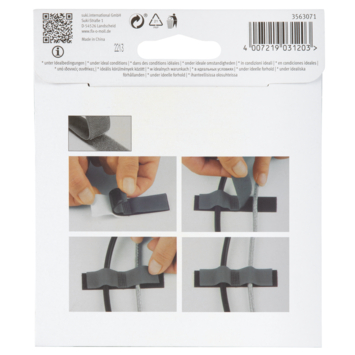 Fixomoll klittenstrips 4 x 100 x 20 mm