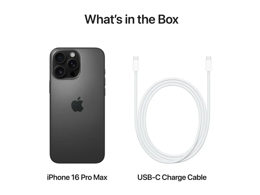 Apple | iPhone 16 Pro Max - 1 TB - Black Titanium