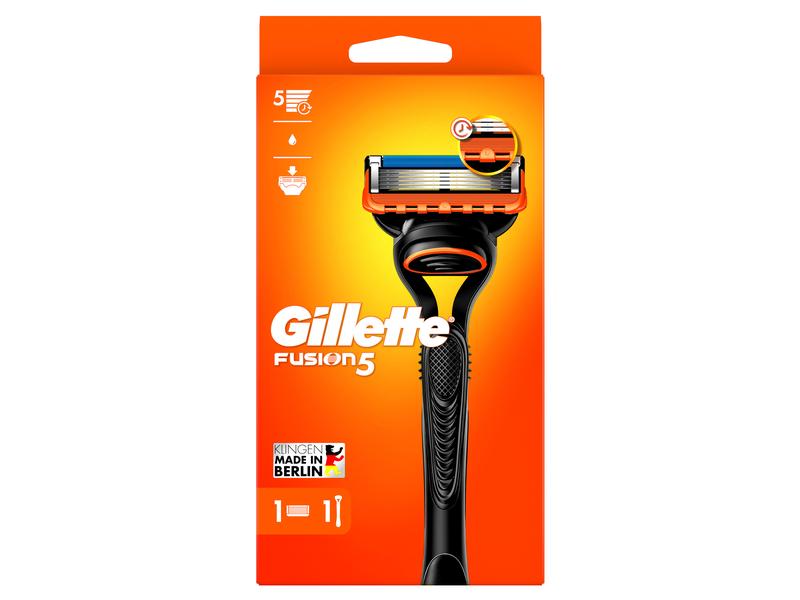 Gillette Rasierer Fusion5 Herrenrasierer mit Gleitstreifen für eine gründliche Rasur