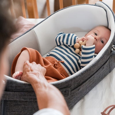 Doomoo Babynest/Mykbag 3-in-1, Grå