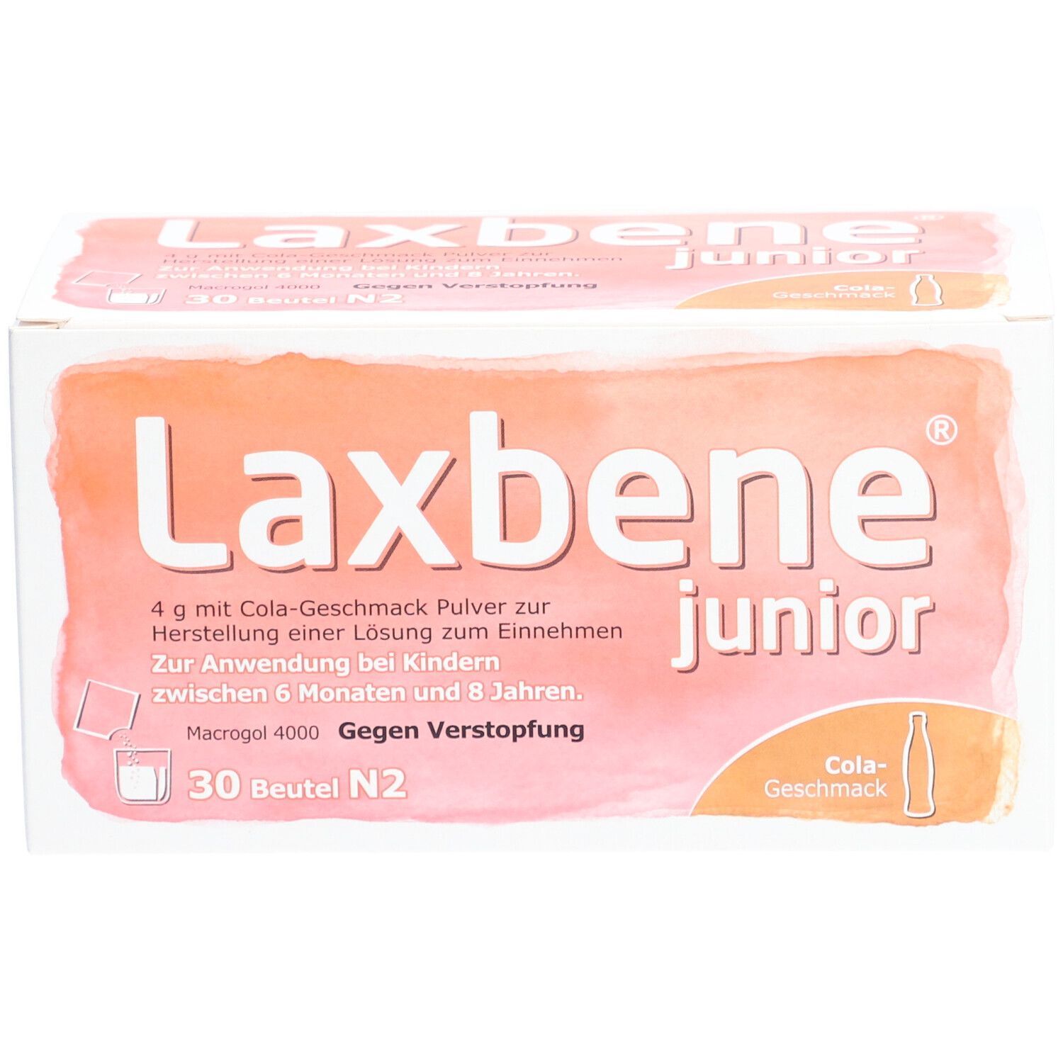 Laxbene® junior 4 g mit Cola-Geschmack Pulver