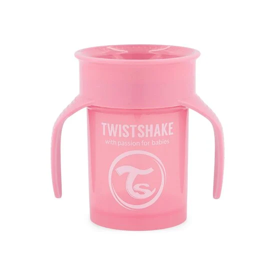 Tasse d'apprentissage 360°   Rose        230 ml   de               Twistshake