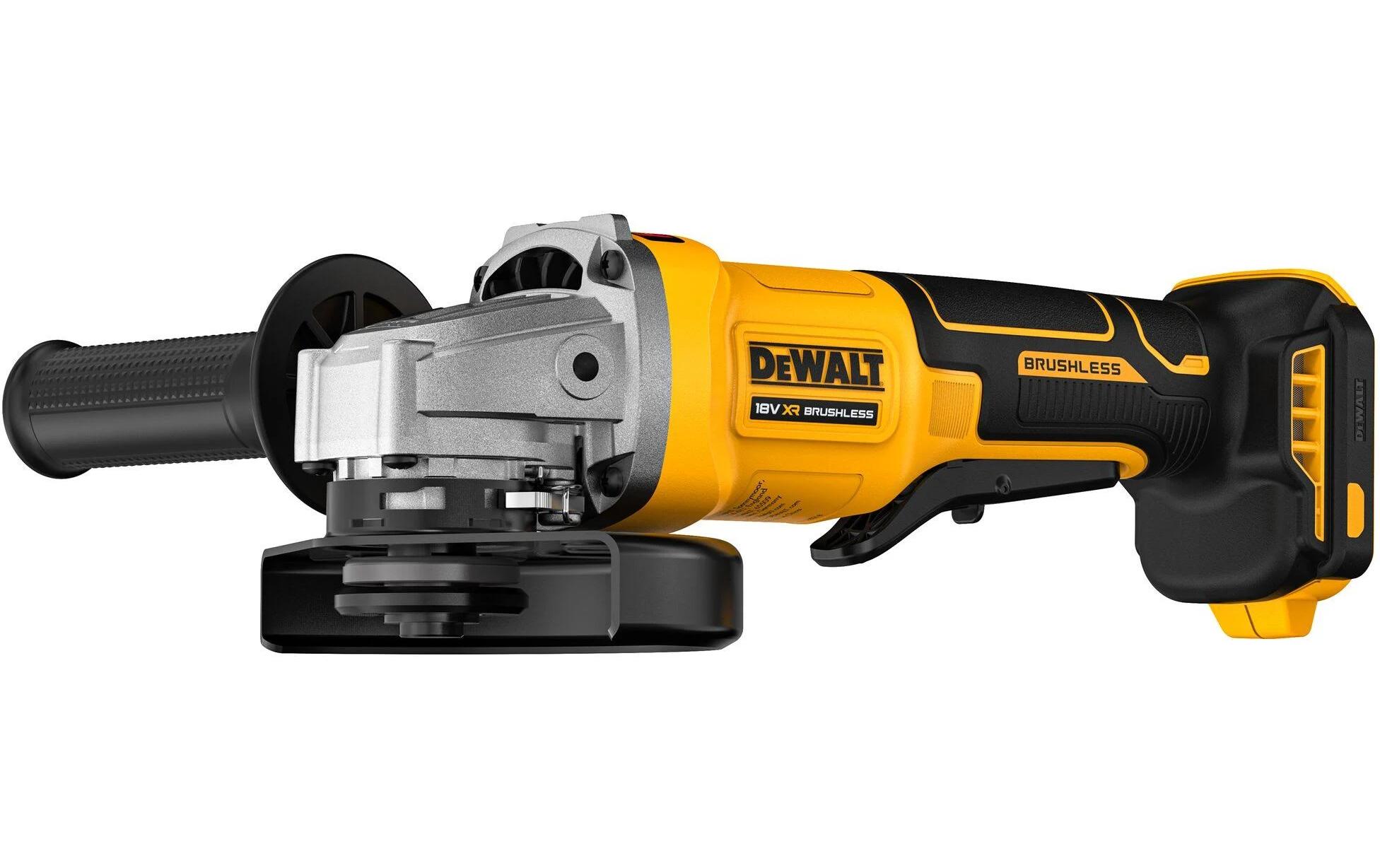 Winkelschleifer 18 V DCG408NT-XJ Ohne Akku<br>18 V Brushless Akku-Winkelschleifer mit 125 mm Scheibendurchmesser