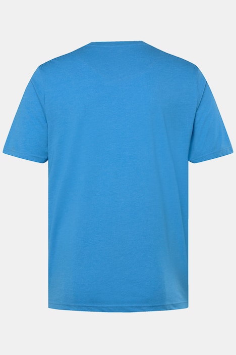 Men+ T-Shirt, Basic, Halbarm, V-Ausschnitt, bis 8 XL