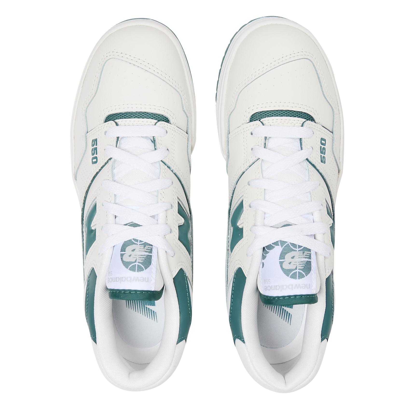 550 - Basket basses en cuir | Gris
