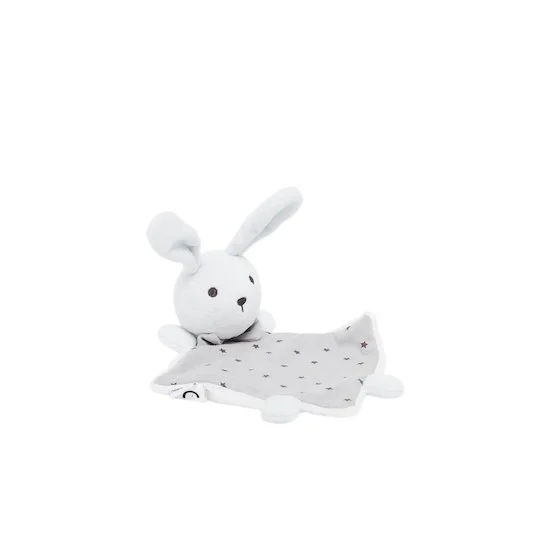 Doudou Lapin   Gris Nimbus        de               P'tit bisou