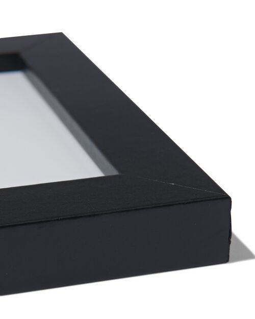 cadre photo 10x10 cm bois noir