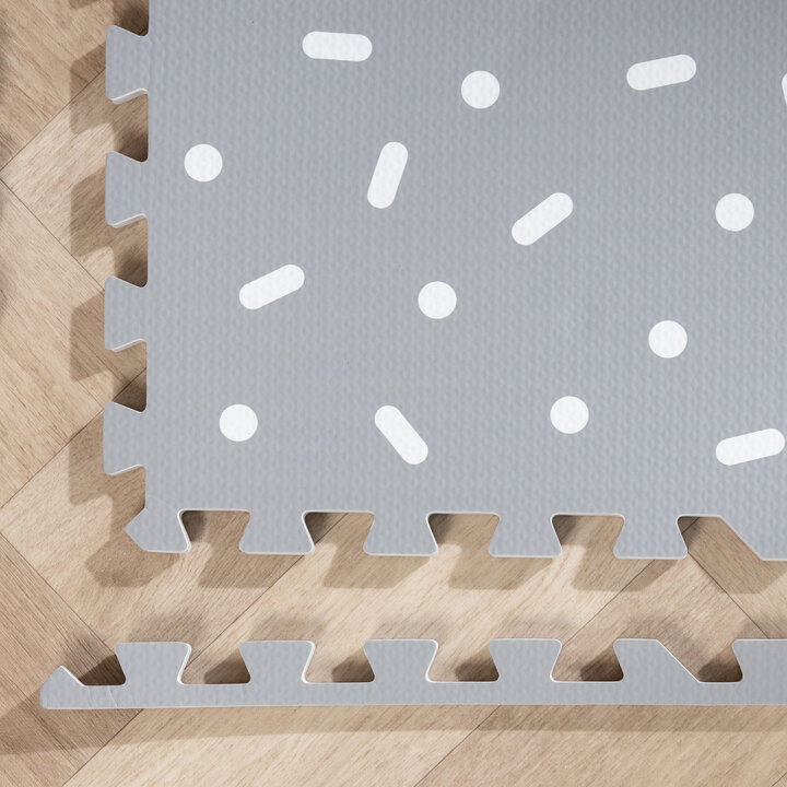 Foam Puzzelmat - Alfie XL Sprinkles Grijs