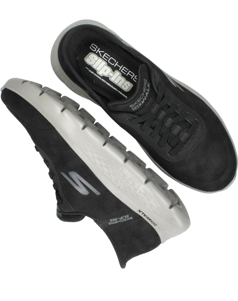 Skechers Slip-Ins Go Walk Flex Sneakers Zwart Heren
