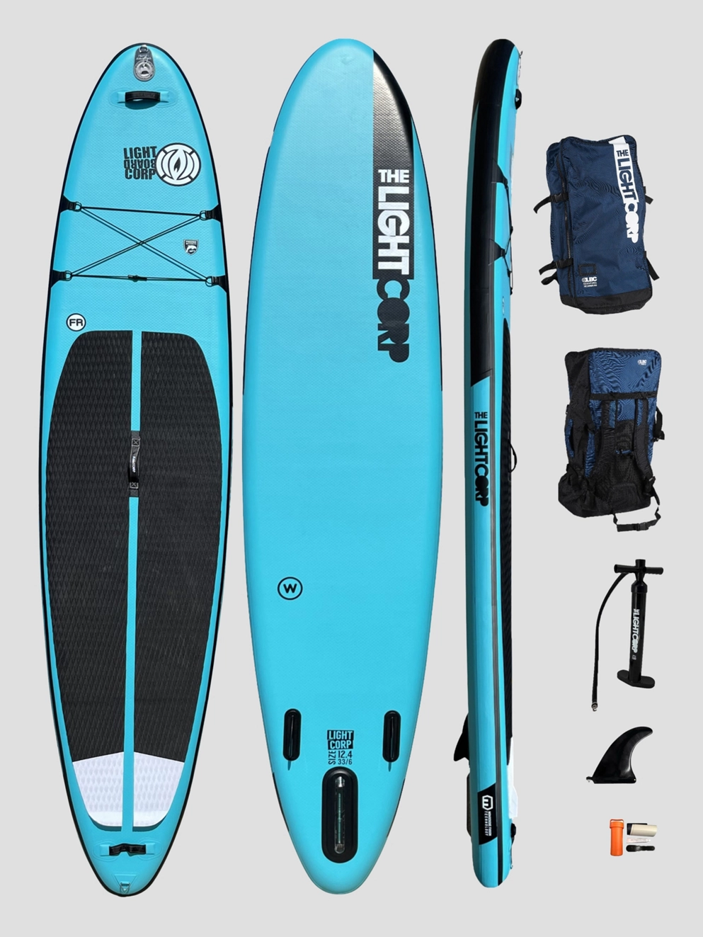 Light ISUP The Blue Series Freeride Wide 12'4 SUP uni