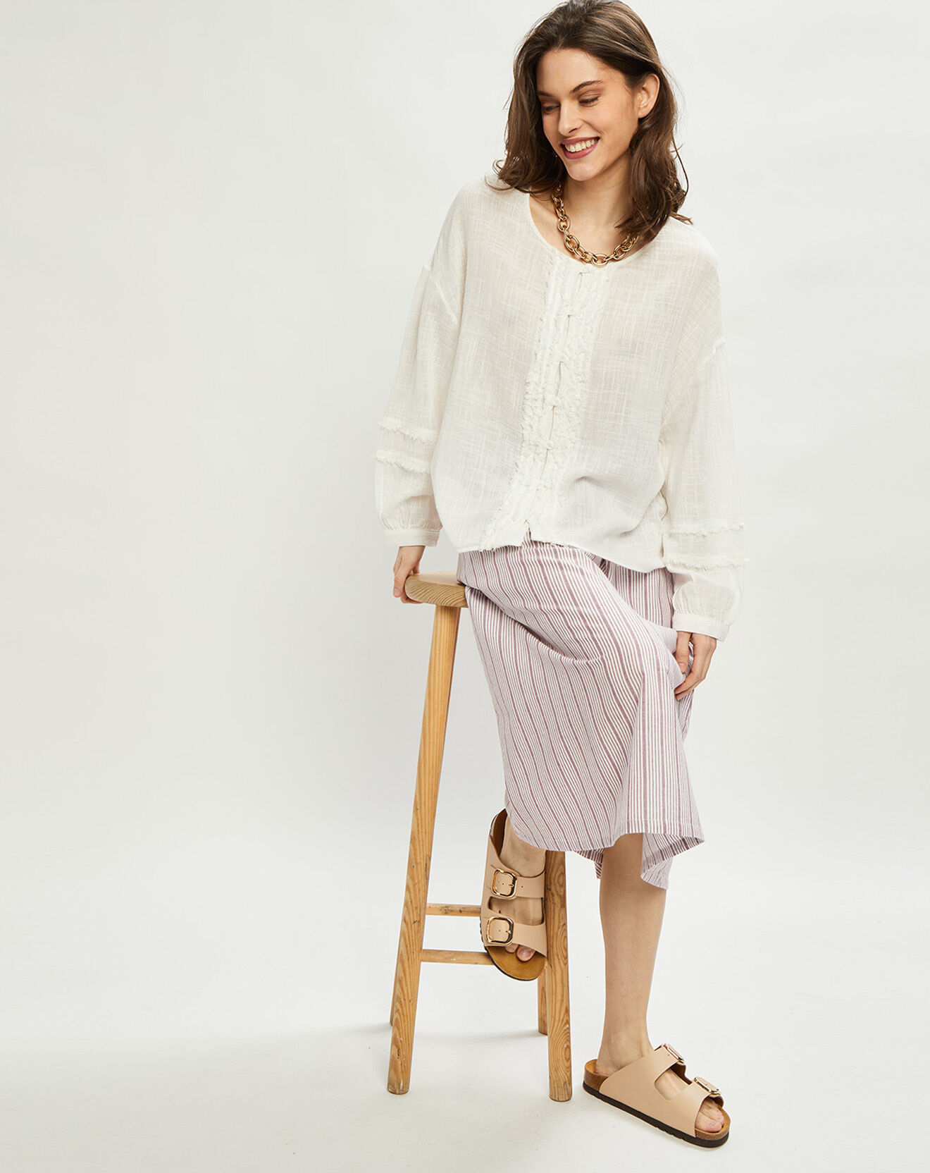 Harris Wilson Blouse Cedrina écrue