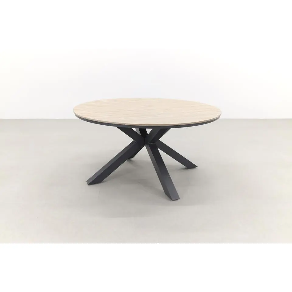 Jasmine natural / Garden Impressions Edison 148 cm. - ronde tuinset