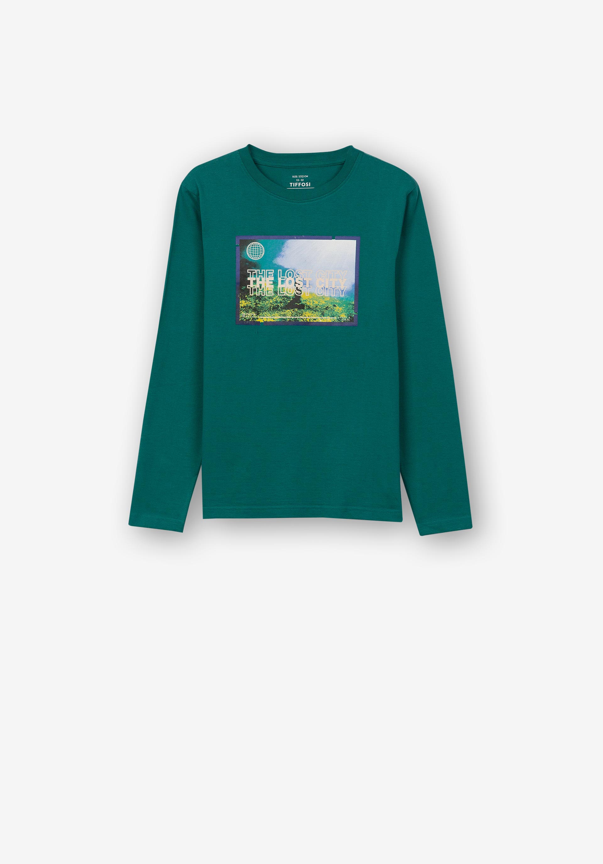 T-shirt com Estampado Frontal