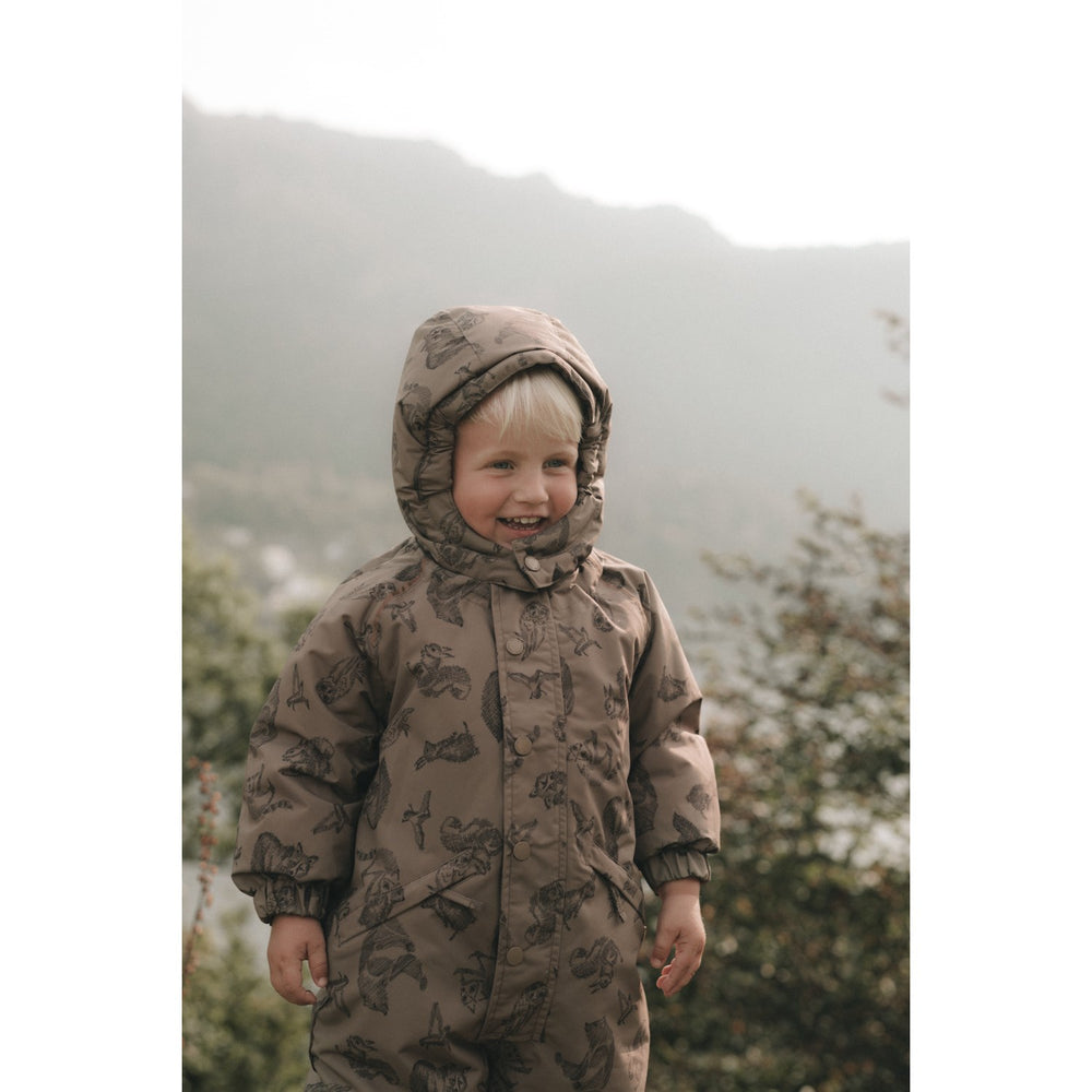 Køb MarMar Technical Outerwear Print Bear Oll Flyverdragt