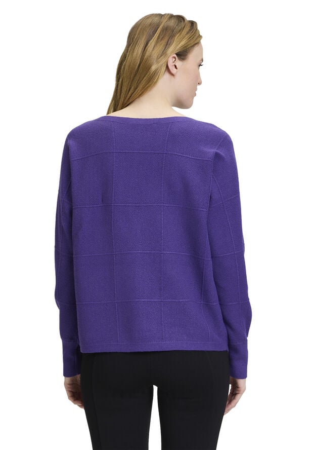 Betty Barclay Strickpullover Ku Blue violet