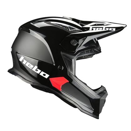 Casque cross Hebo HMX-P01 STAGE III BLACK 2023 - Noir