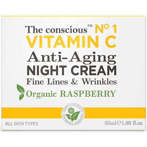 The Conscious™ - Vitamin C Anti-aging Night Cream Organic Raspberry