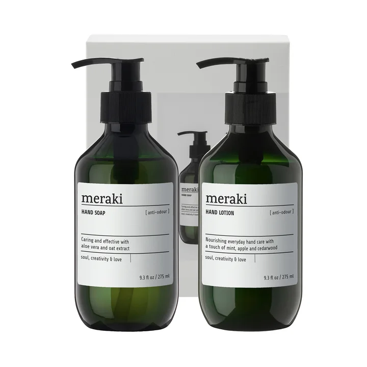 Meraki - Geschenkbox Simple hand care Anti-odour, 275 ml (2er-Set)