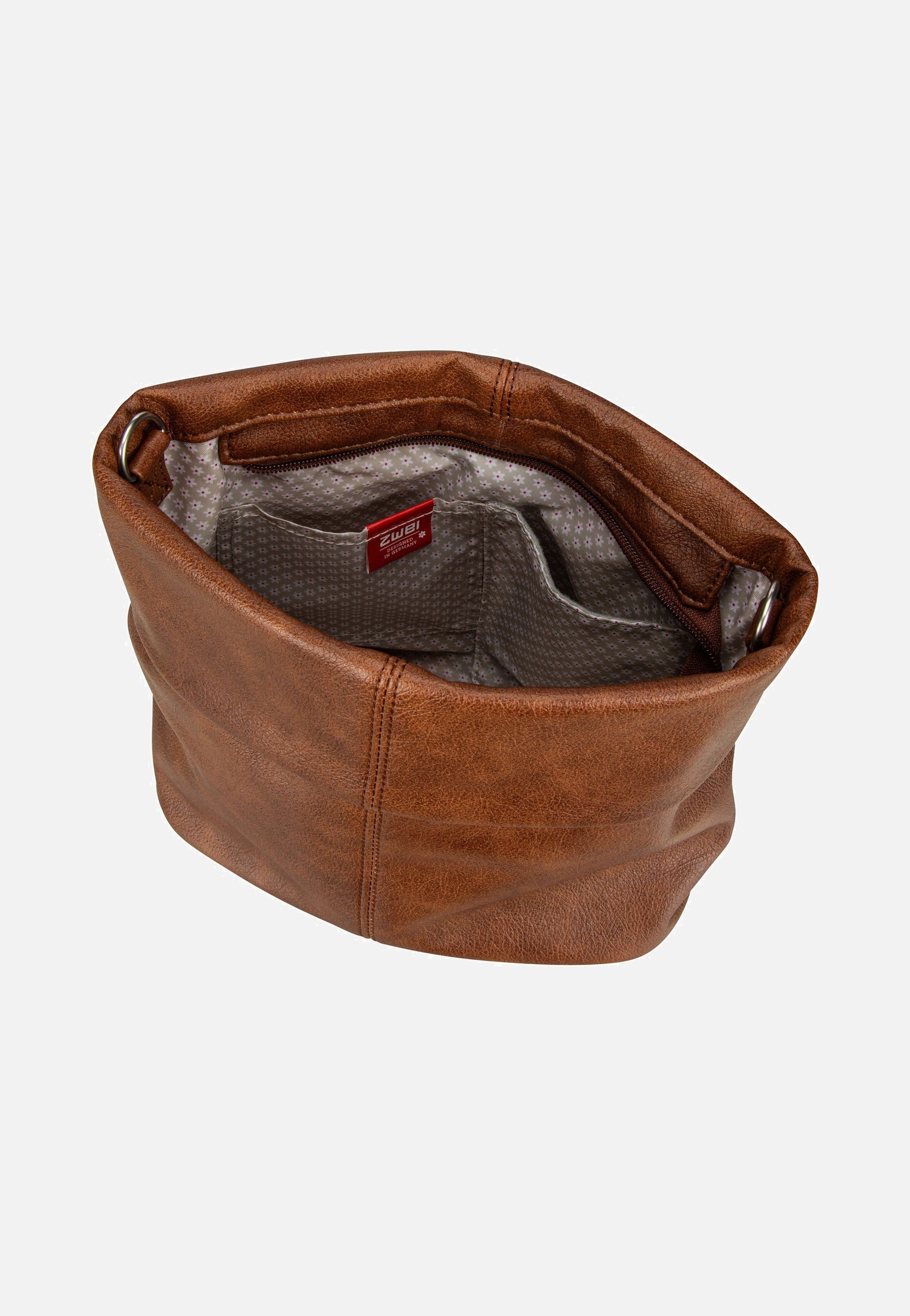 Mademoiselle M8 Cognac - Beuteltasche