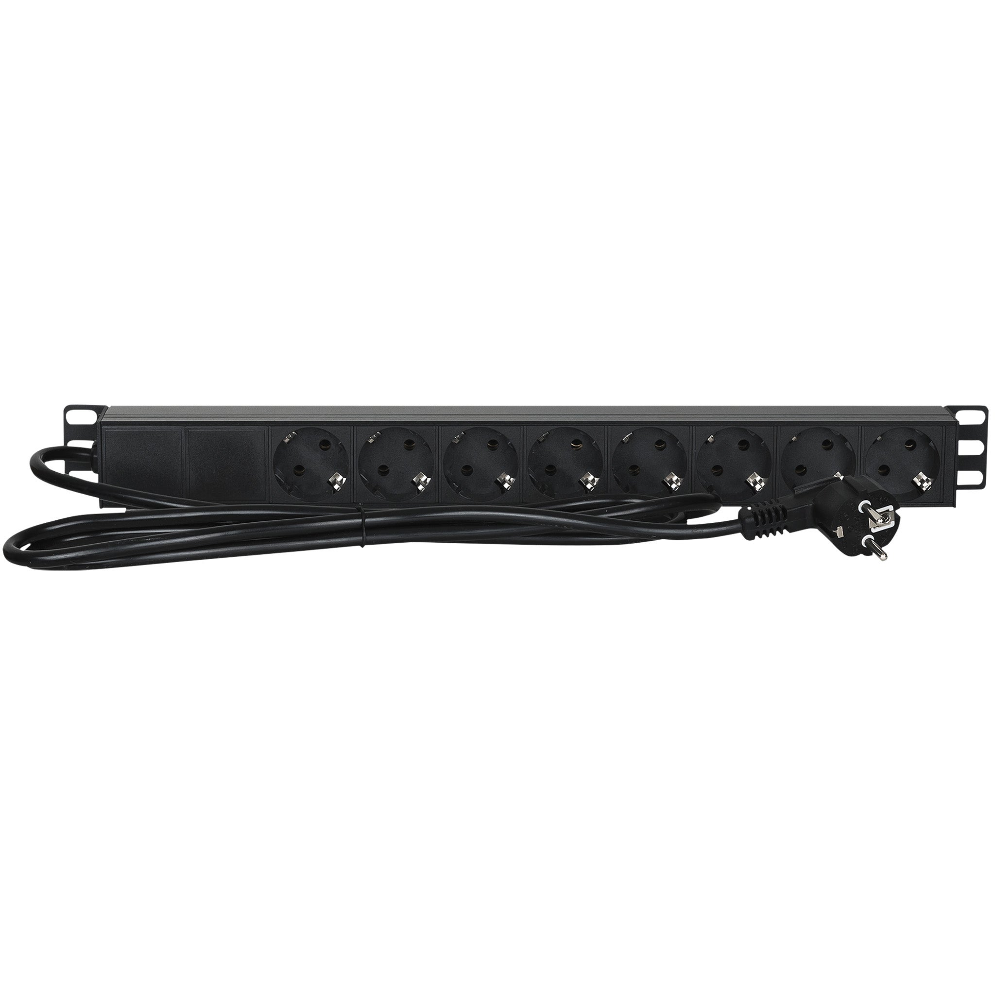Showgear Main Power Strip 8 19 inch stroomverdeler 8-voudig